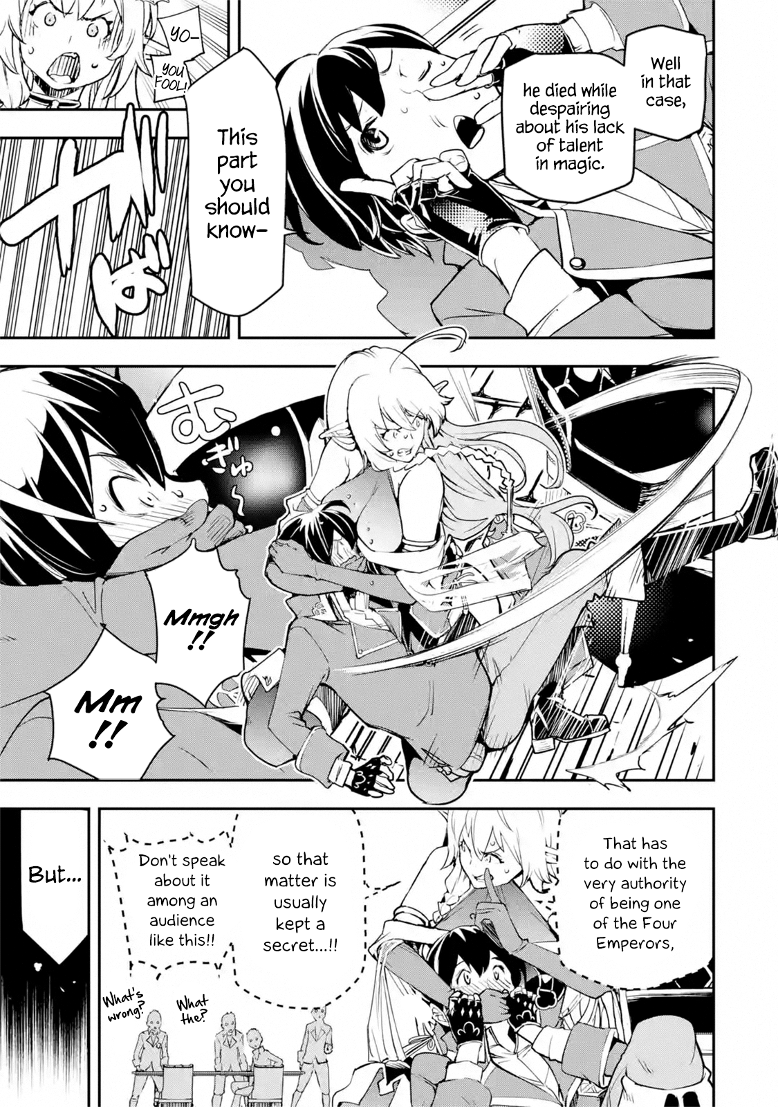 Rakudai Kenja no Gakuin Musou Chapter 8.3 8